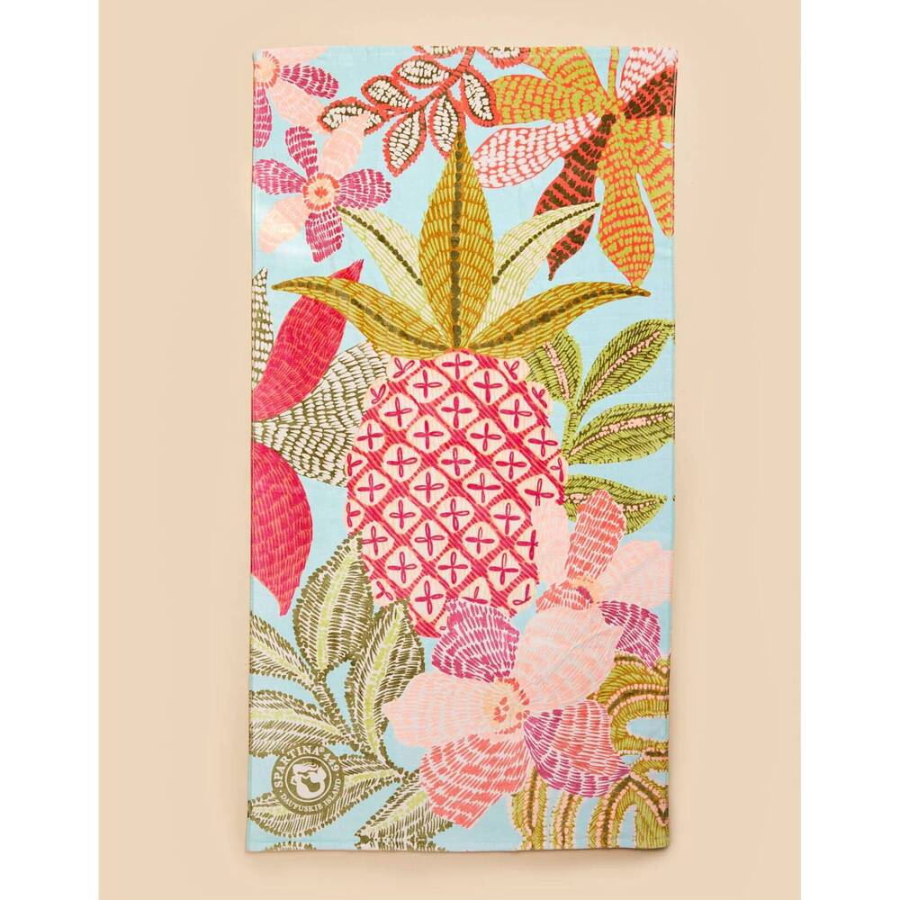 NEW SPARTINA 449 beach towel in callawassie pineapple